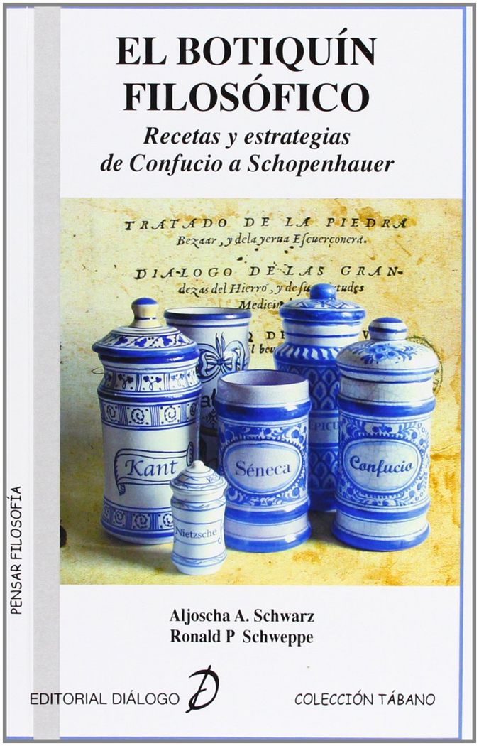 El botiquín Filosófico, de Schwar A | portada del libro