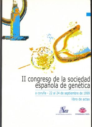 II Congreso de la Sociedad española de genética. Actas, de Josefina Méndez Felpeto | portada del libro