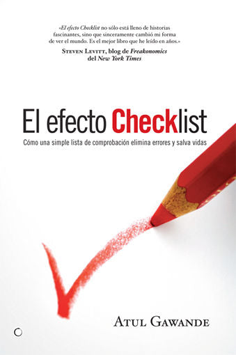 El efecto Checklist, de Gawande, Atul | portada del libro