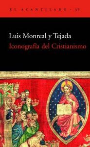 Iconografía del Cristianismo, de Monreal Tejada | portada del libro