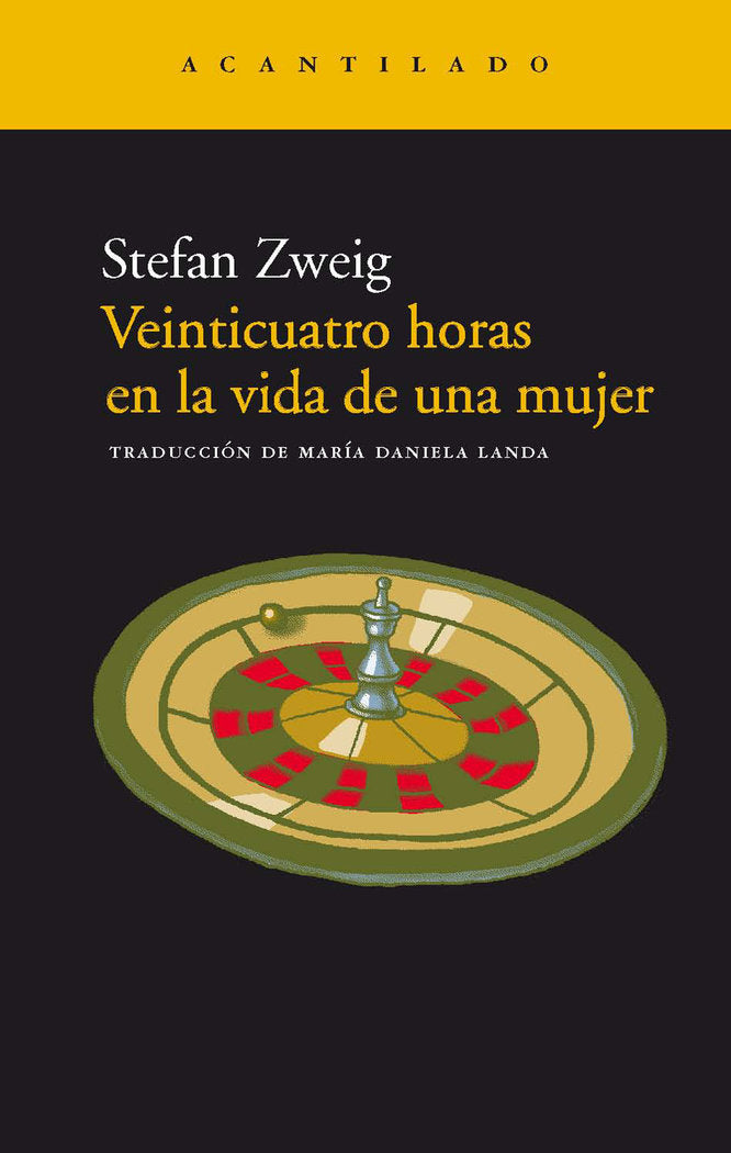 Veinticuatro horas en la vida de una mujer, de Zweig, Stefan | portada del libro
