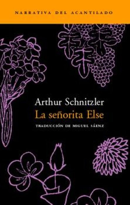 SEÑORITA ELSE, LA, de Schnitzler | portada del libro