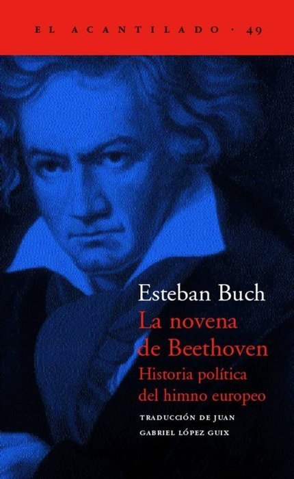 La novena de Beethoven, de Buch, Esteban | portada del libro