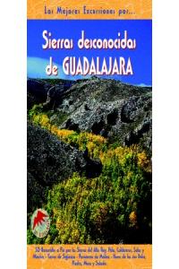 Sierras desconocidas de Guadalajara, de Díaz, Miguel Ángel | portada del libro