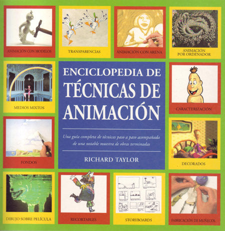 Enciclopedia de técnicas de animación, de TAYLOR | portada del libro