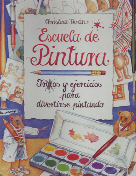 Escuela de pintura, de THRAN | portada del libro