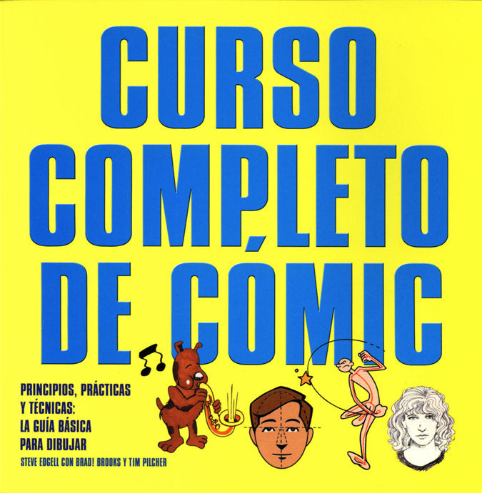 Curso completo de cómic, de EDWEL CON BRAD | portada del libro