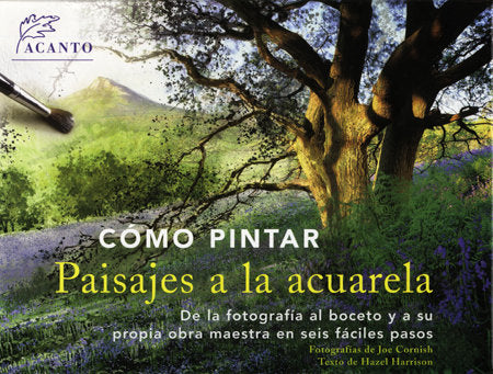 Cómo pintar paisajes a la acuarela, de Harrison | portada del libro