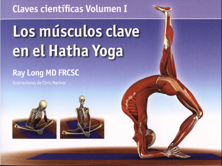 Los músculos clave en el hatha yoga, de Long | portada del libro
