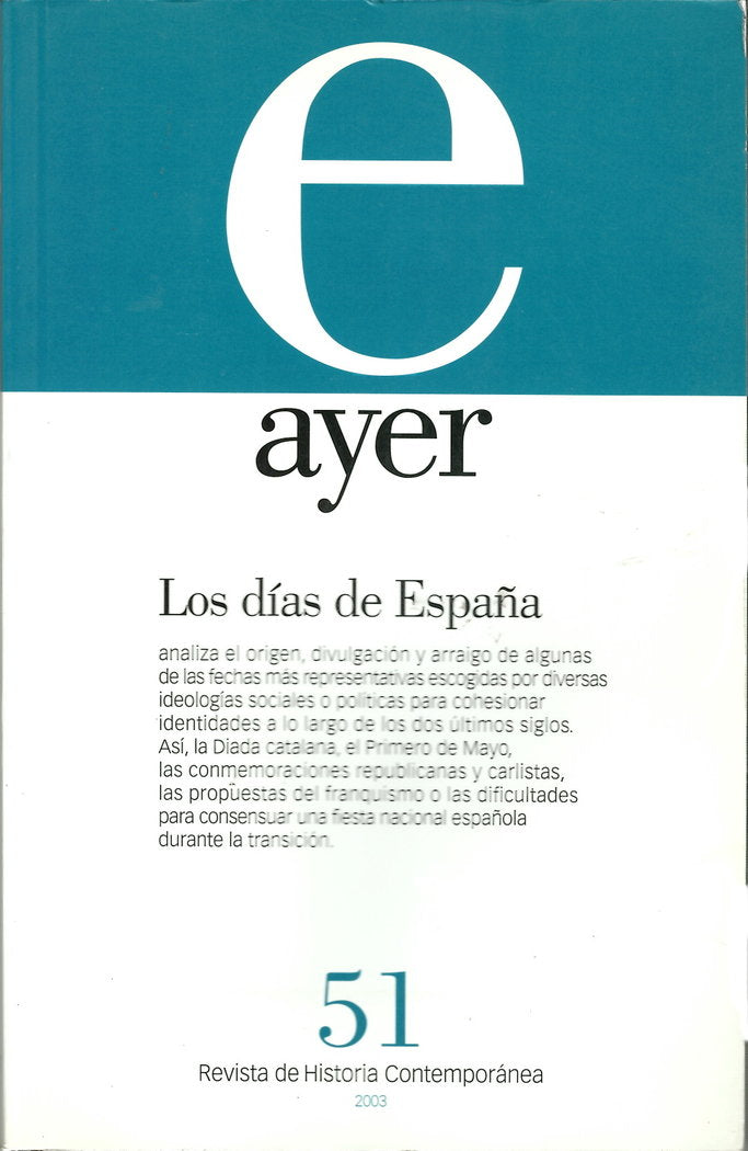 DÍAS DE ESPAÑA, LOS, de Anguera, Pere | portada del libro