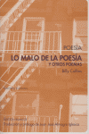 LO MALO DE LA POESIA Y OTROS POEMAS, de COLLINS | portada del libro