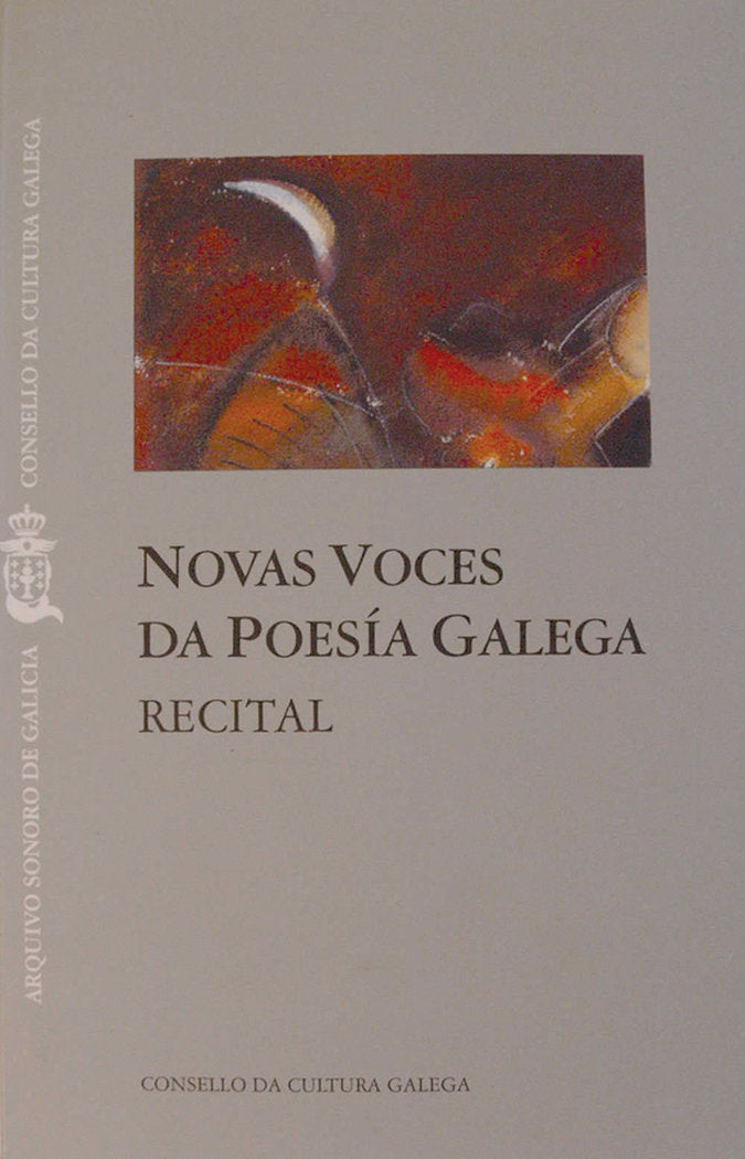 NOVAS VOCES DA POESIA GALEGA | portada del libro