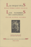 HOJAS VIVAS - LOS NOMBRES DE CASTLEMAN, de LOPEZ NICOLAS#ALONSO ALVAREZ | portada del libro