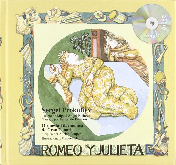 ROMEO Y JULIETA, de SERGEJ O. PROKOFIEV | portada del libro