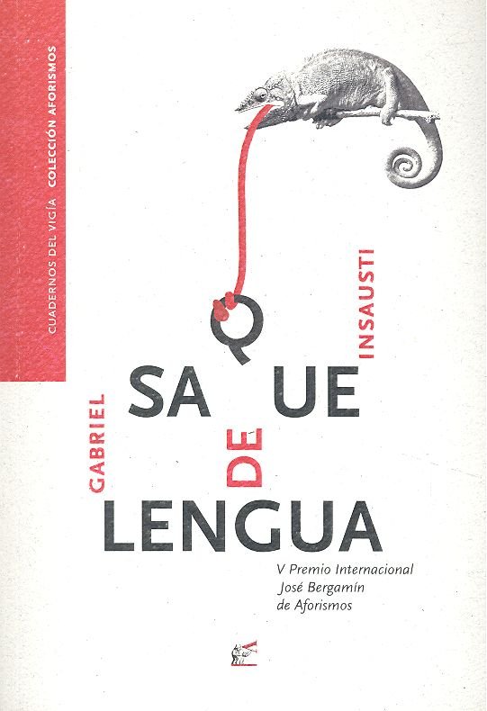Saque de lengua, de Insausti Herrero-Velarde, Gabriel | portada del libro
