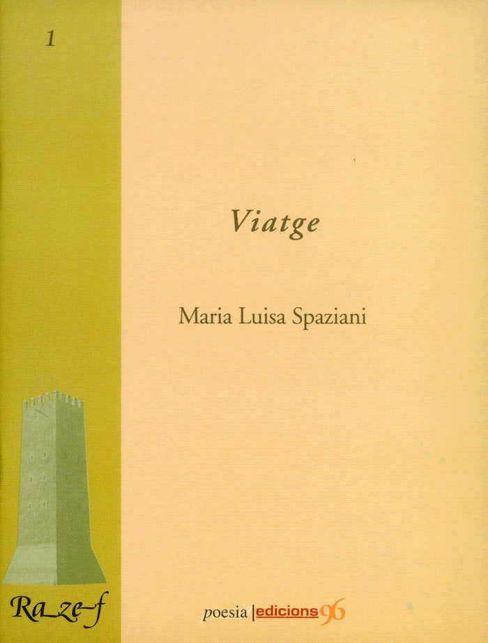 Viatge, de Spaziani | portada del libro