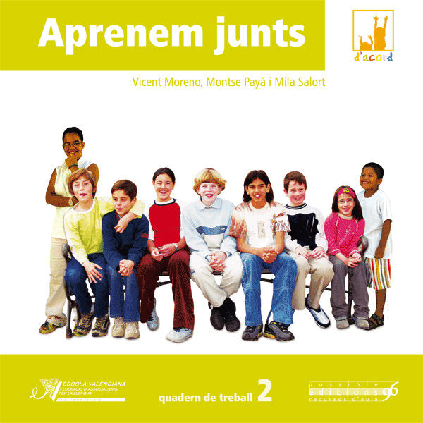 D'acord 2 - Aprenem junts, de Moreno | portada del libro