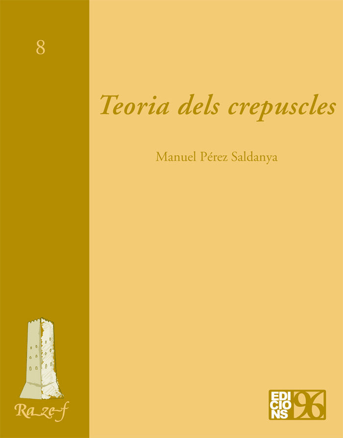 Teoria dels crepuscles, de Pérez Saldanya | portada del libro