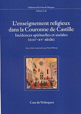 L'enseignement religieux dans la Couronne de Castille, de Varios autores | portada del libro