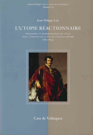 L'utopie réactionnaire, de Luis | portada del libro