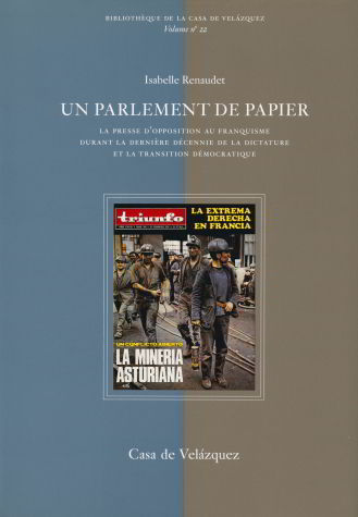Un Parlement de papier, de Renaudet | portada del libro