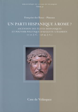 Un parti hispanique à Rome ?, de des Boscs-Plateaux | portada del libro