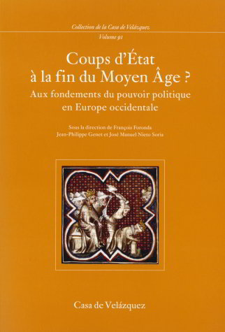 Coups d'État à la fin du Moyen Âge ?, de Varios autores | portada del libro