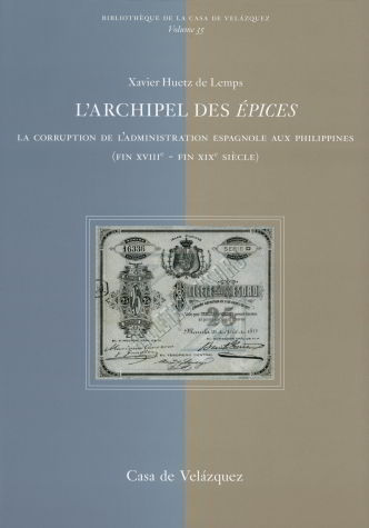 L'archipel des « épices », de Huetz de Lemps | portada del libro