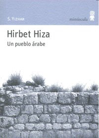 Hirbet Hiza, de Yizhar, S | portada del libro
