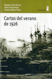 Cartas del verano de 1926, de Tsvietáieva, Marina | portada del libro