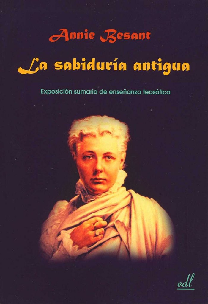 La sabidur¡a antigua, de BESANT,ANNIE | portada del libro