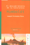 El descubrimiento de la naturaleza. Humboldt, de Fernández Pérez | portada del libro