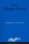 EXPERIENCIA EXISTENCIA, de ORTIZ OSES | portada del libro