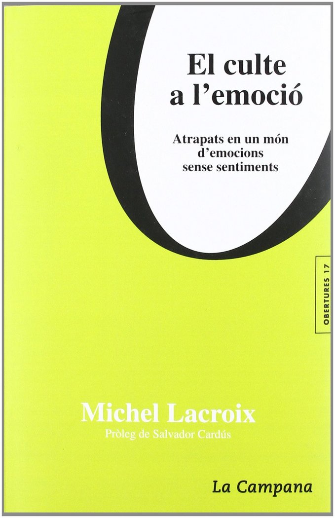 El culte a l'emoció, de LACROIX, MICHEL | portada del libro
