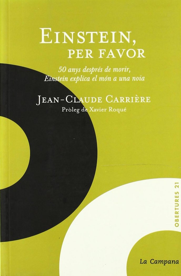 EINSTEIN PER FAVOR, de CARRIERE, JEAN CLAUDE | portada del libro
