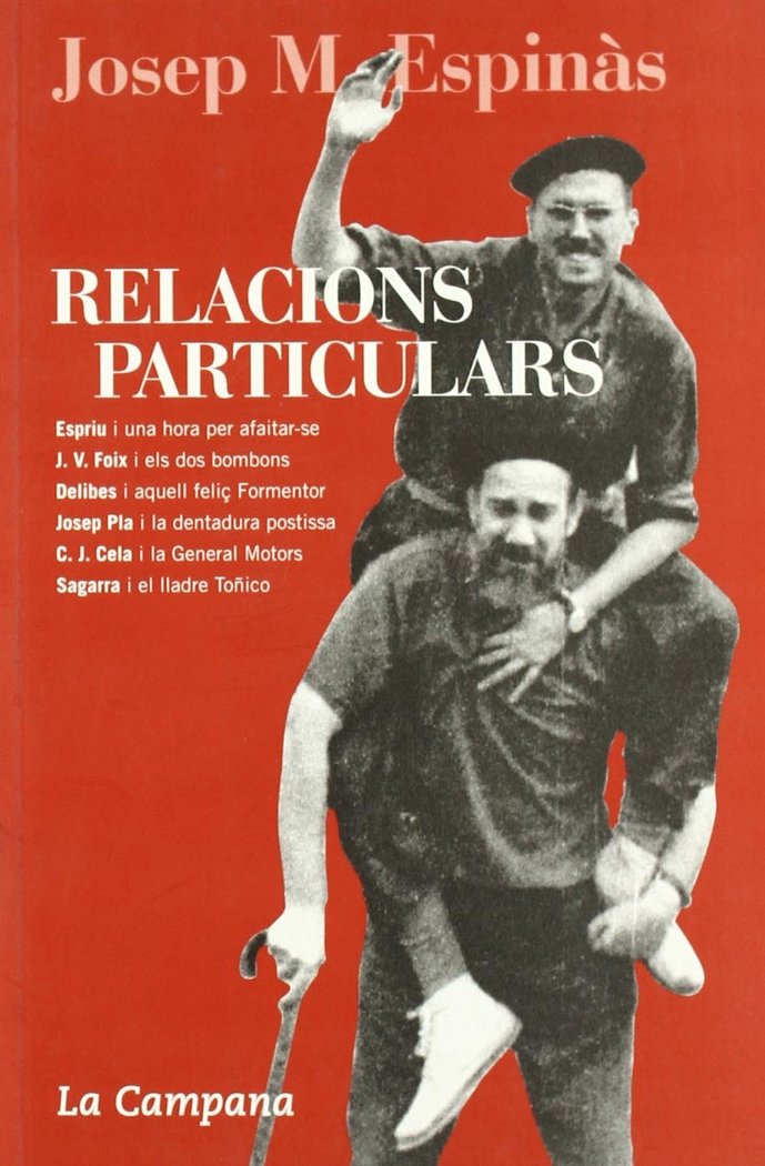 Relacions particulars, de Espinàs, Josep Maria | portada del libro