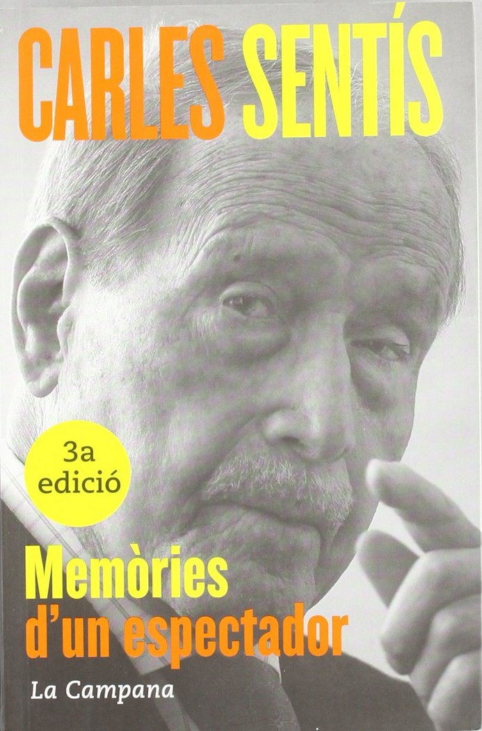 MEMORIES D'UN ESPECTADOR, de SENTIS, CARLES | portada del libro