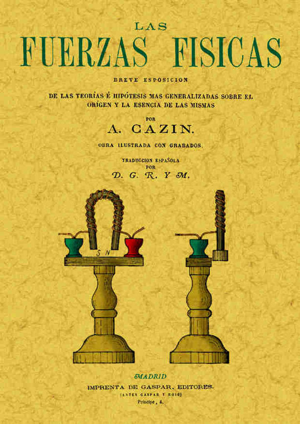 Las fuerzas físicas, de Cazin, Achille | portada del libro