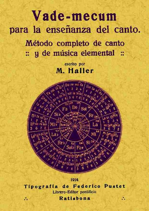 Vademecum para la enseñanza del canto, de Haller, M. | portada del libro