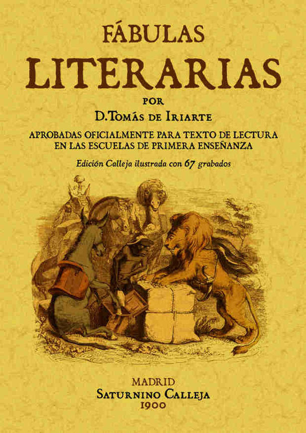 Fábulas en verso castellano para uso del Real Seminario Bascongado, de Samaniego, Félix María de | portada del libro