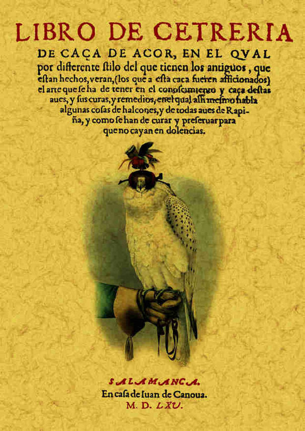 Libro de cetreria, de Zúñiga y Sotomayor, Fadrique de | portada del libro