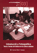 Introducció a l'etnopoètica, de Oriol i Carazo, Carme | portada del libro
