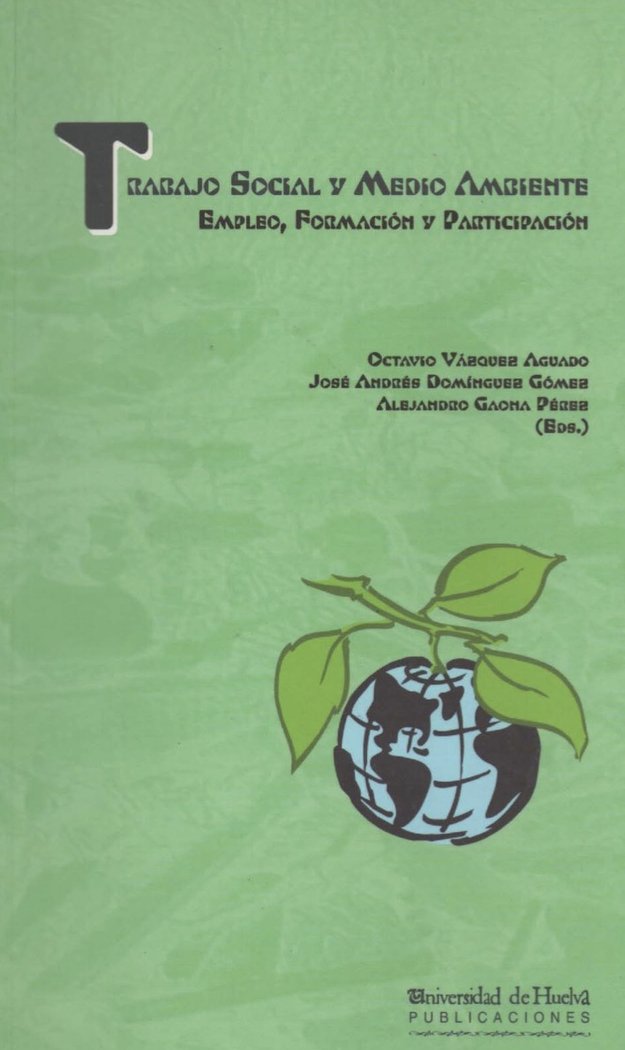 Trabajo Social y Medio Ambiente, de Domínguez Gómez | portada del libro