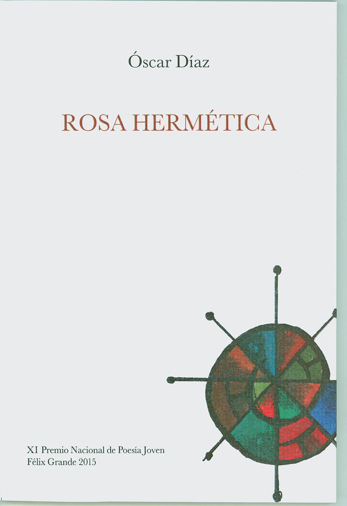 Rosa hermética, de Díaz, Óscar | portada del libro