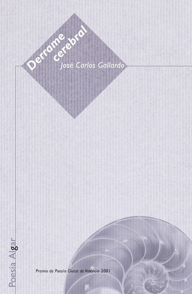 Derrame cerebral, de Gallardo Zapata | portada del libro