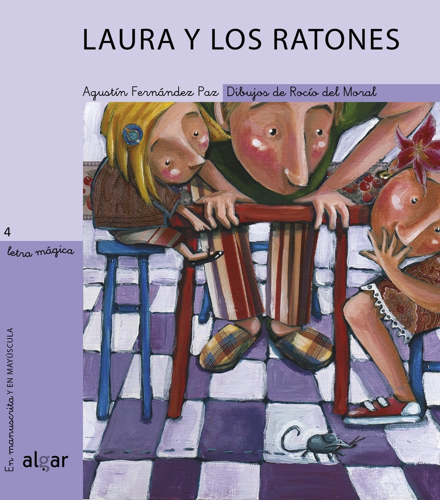 Laura y los ratones, de Fernández Paz, Agustín | portada del libro