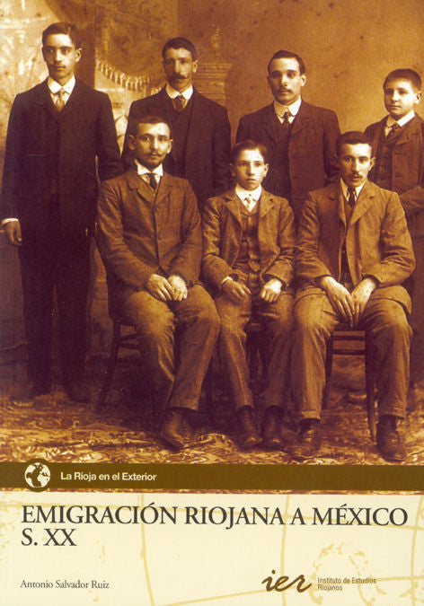 Emigración riojana a México, de Salvador Ruíz | portada del libro