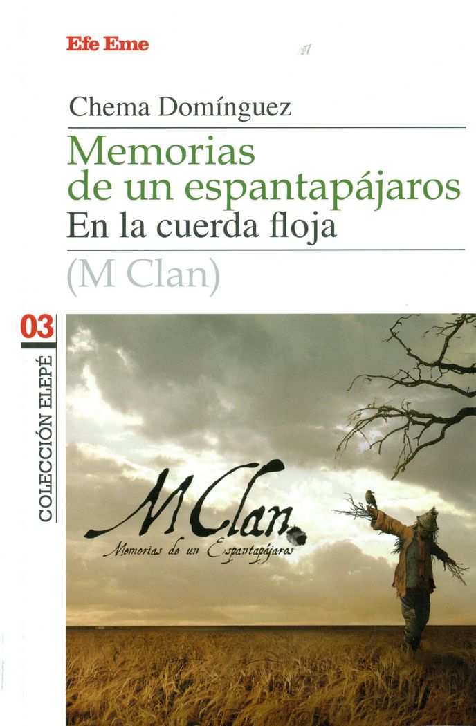 Memorias de un espantapájaros, de Domínguez, Chema | portada del libro