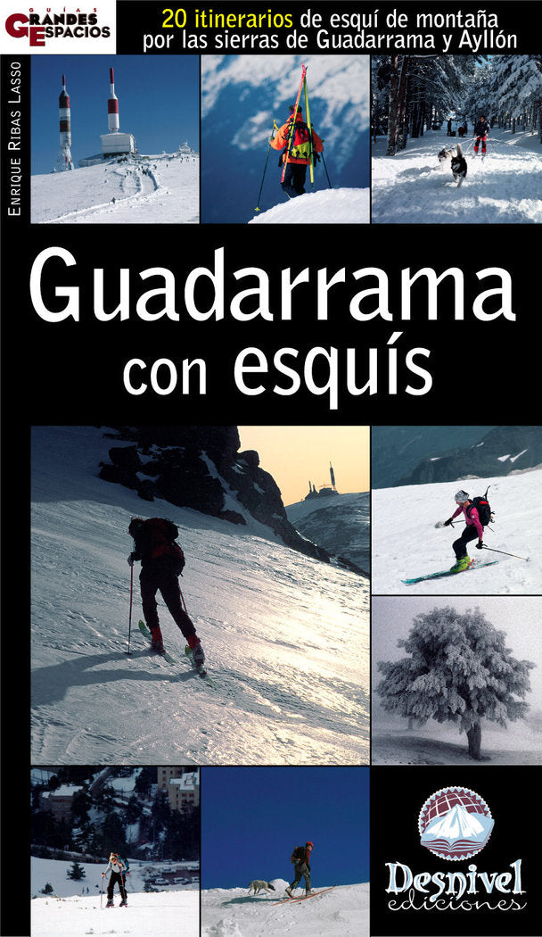GUADARRAMA CON ESQUIS, de RIBAS LASSO | portada del libro