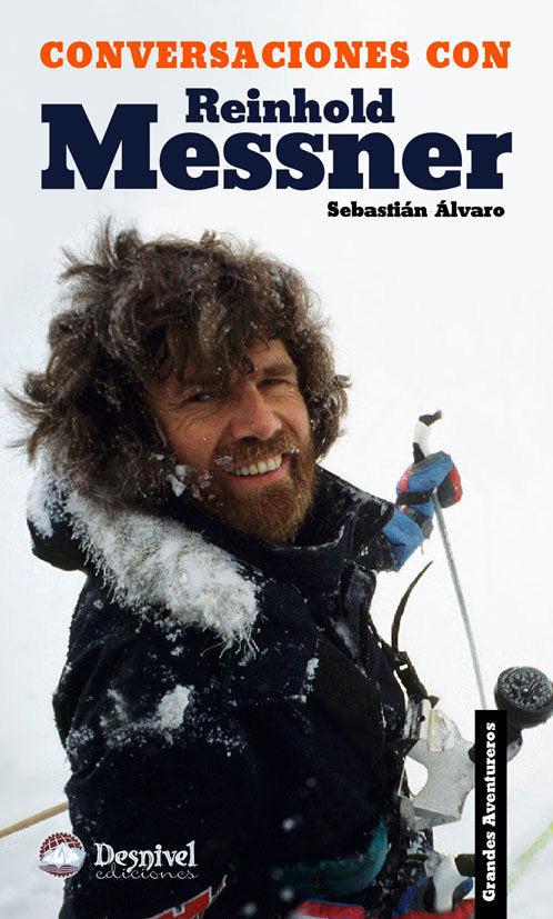 CONVERSACIONES CON REINHOLD MESSMER, de ÁLVARO LOMBA | portada del libro